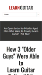 Mobile Screenshot of learnguitars.com